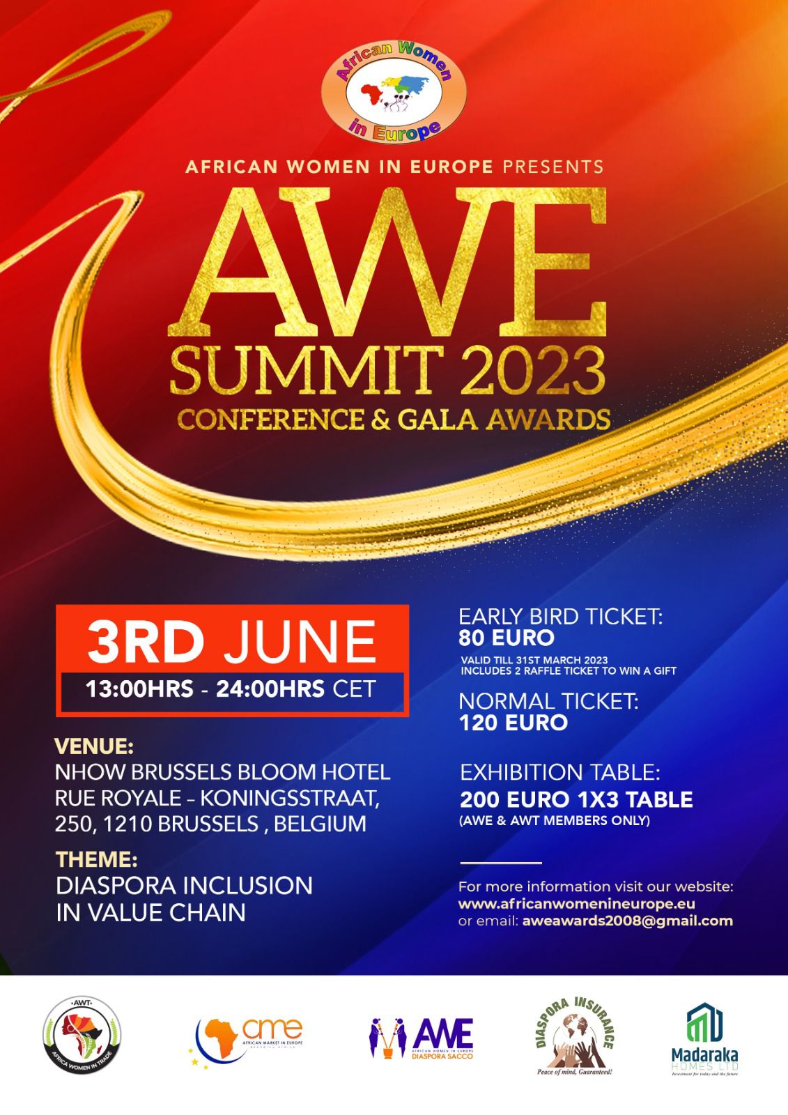 awe summit 2023 flyer
